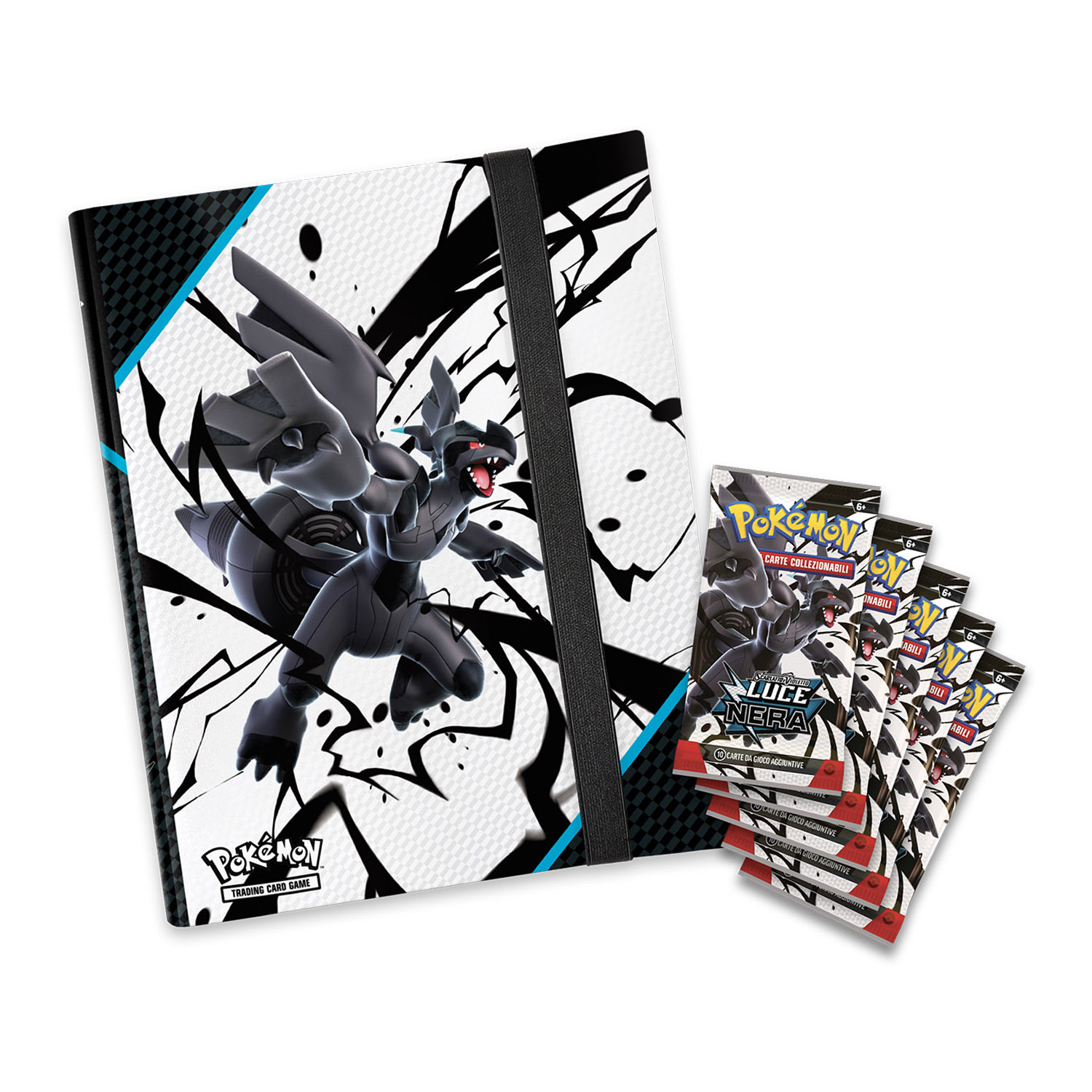 Collezione Con Raccoglitore Scarlatto e Violetto, Luce Nera - Pokémon
