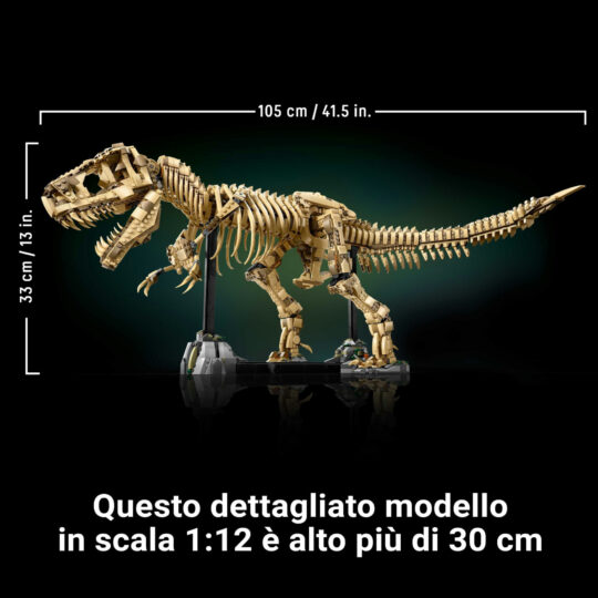 LEGO Jurassic World 76968 Fossili Tirannosauro - Jurassic World, LEGO