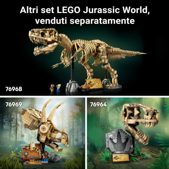 LEGO Jurassic World 76968 Fossili Tirannosauro - Jurassic World, LEGO