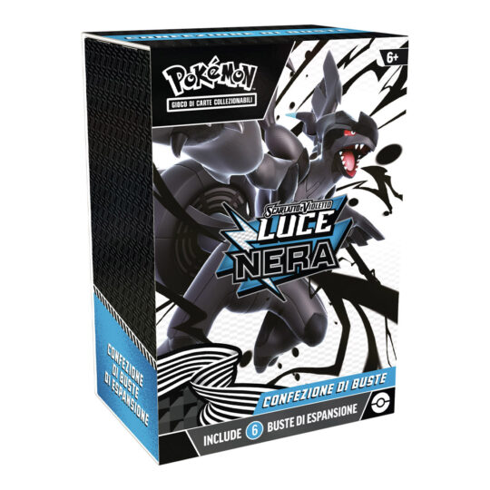Confezione 6 buste Pokémon Scarlatto e Violetto, Luce Nera - Pokémon