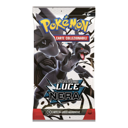 Confezione 6 buste Pokémon Scarlatto e Violetto, Luce Nera - Pokémon