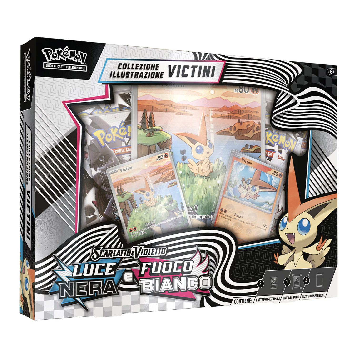 Pokémon Collezione Illustrazione Victini, Unima - Pokémon