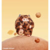 Peluche portachiavi Giggle Monster 12,5 cm, collezionabile, in blind box con personaggio raro - Giggle Monster
