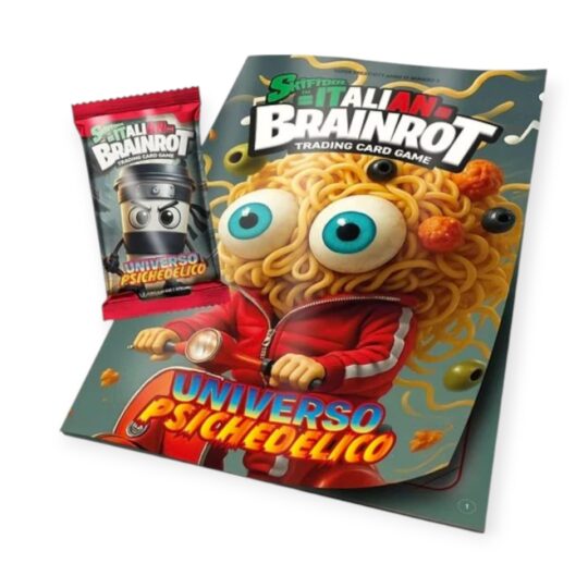 Album ufficiale per Carte Collezionabili, Skifidol Italian Brainrot, Universo Psichedelico - Brainrot