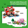 LEGO Minecraft 21282 Le Case Pappagallo Giocattolo con Funzioni - LEGO, Minecraft