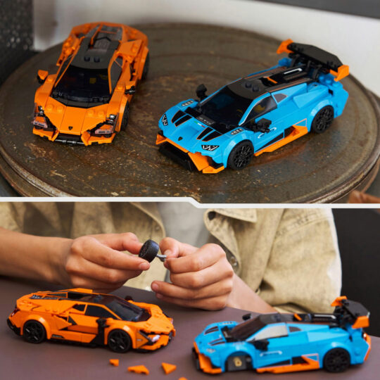LEGO Speed Champions 77238 Lamborghini Revuelto e Huracán Sto - LEGO