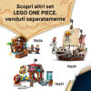 LEGO One Piece 75638 Battaglia Ad Arlong Park con 5 Figure - One Piece, LEGO