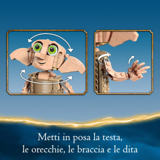 LEGO Harry Potter 76421 Dobby L'Elfo Domestico - Harry Potter, LEGO