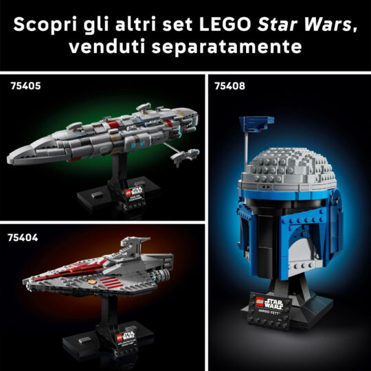 LEGO Star Wars 75407 – Logo Star Wars Da Costruire e Collezionare - LEGO, Star Wars