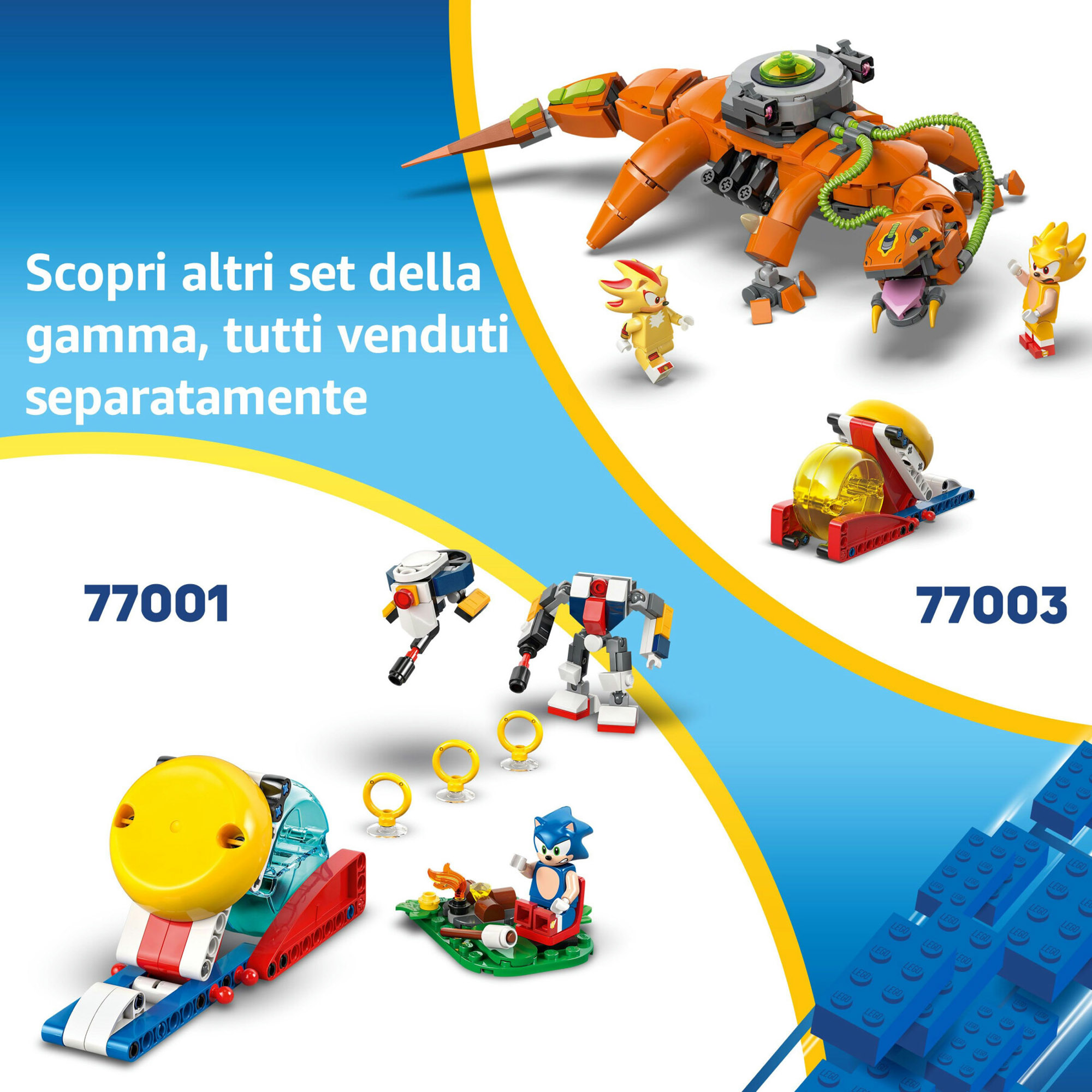 LEGO Sonic 77002 Cyclone vs. Metal Sonic - LEGO, Sonic