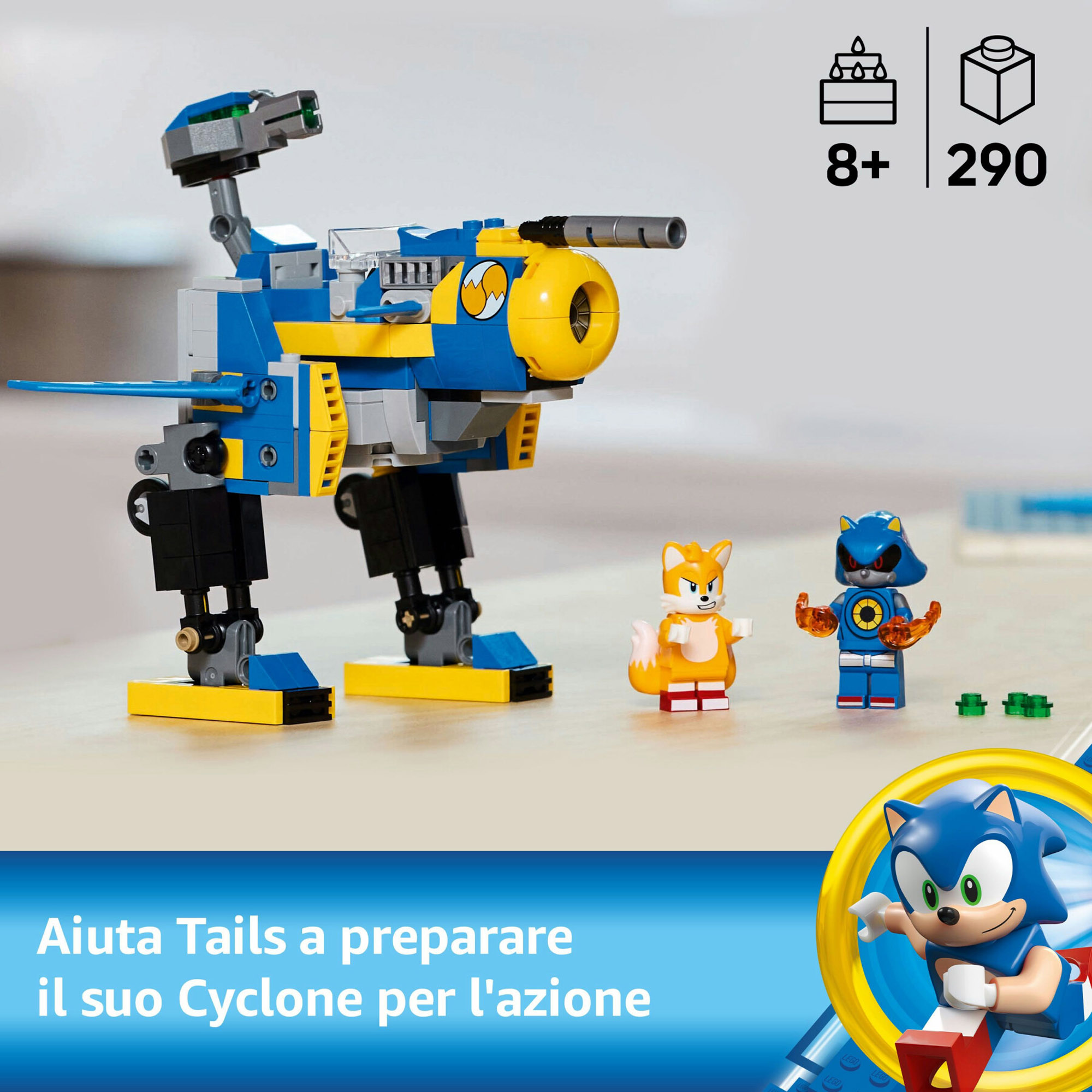 LEGO Sonic 77002 Cyclone vs. Metal Sonic - LEGO, Sonic