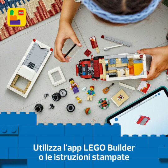 LEGO City 60454 Camper Van Delle Vacanze D’Avventura - LEGO