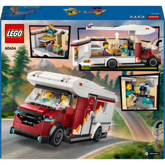 LEGO City 60454 Camper Van Delle Vacanze D’Avventura - LEGO