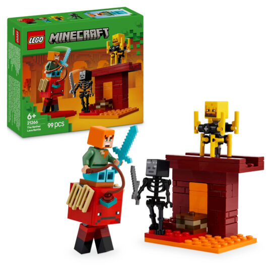 LEGO Minecraft 21266 Battaglia Sul Ponte Del Nether - LEGO, Minecraft
