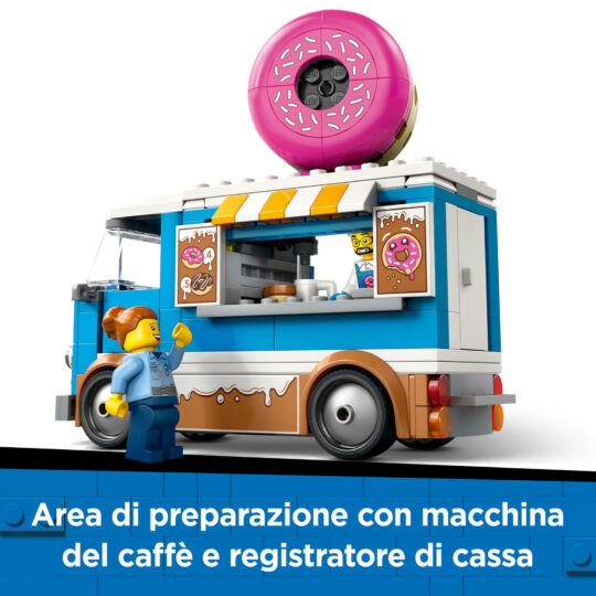 LEGO City 60452 Furgone Delle Ciambelle - LEGO