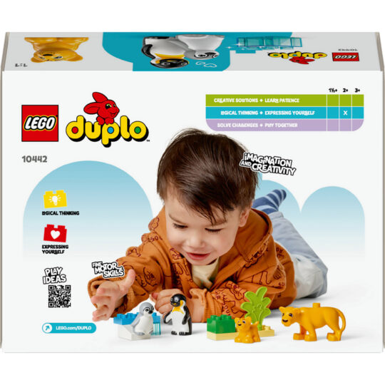 LEGO Duplo 10442 Famiglie di Animali: Pinguini e Leoni - LEGO