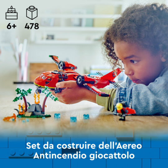 LEGO City 60413 Aereo Antincendio - LEGO