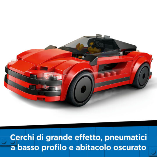 LEGO City 60448 Auto Sportiva Rossa - LEGO