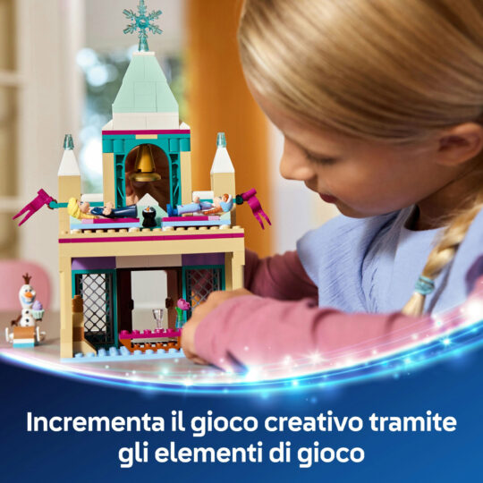 LEGO Disney Frozen 43265 Castello di Ghiaccio di Arendelle - Disney, LEGO