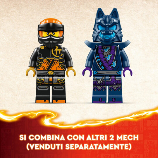 LEGO Ninjago 71806 Mech Elemento di Terra di Cole - LEGO