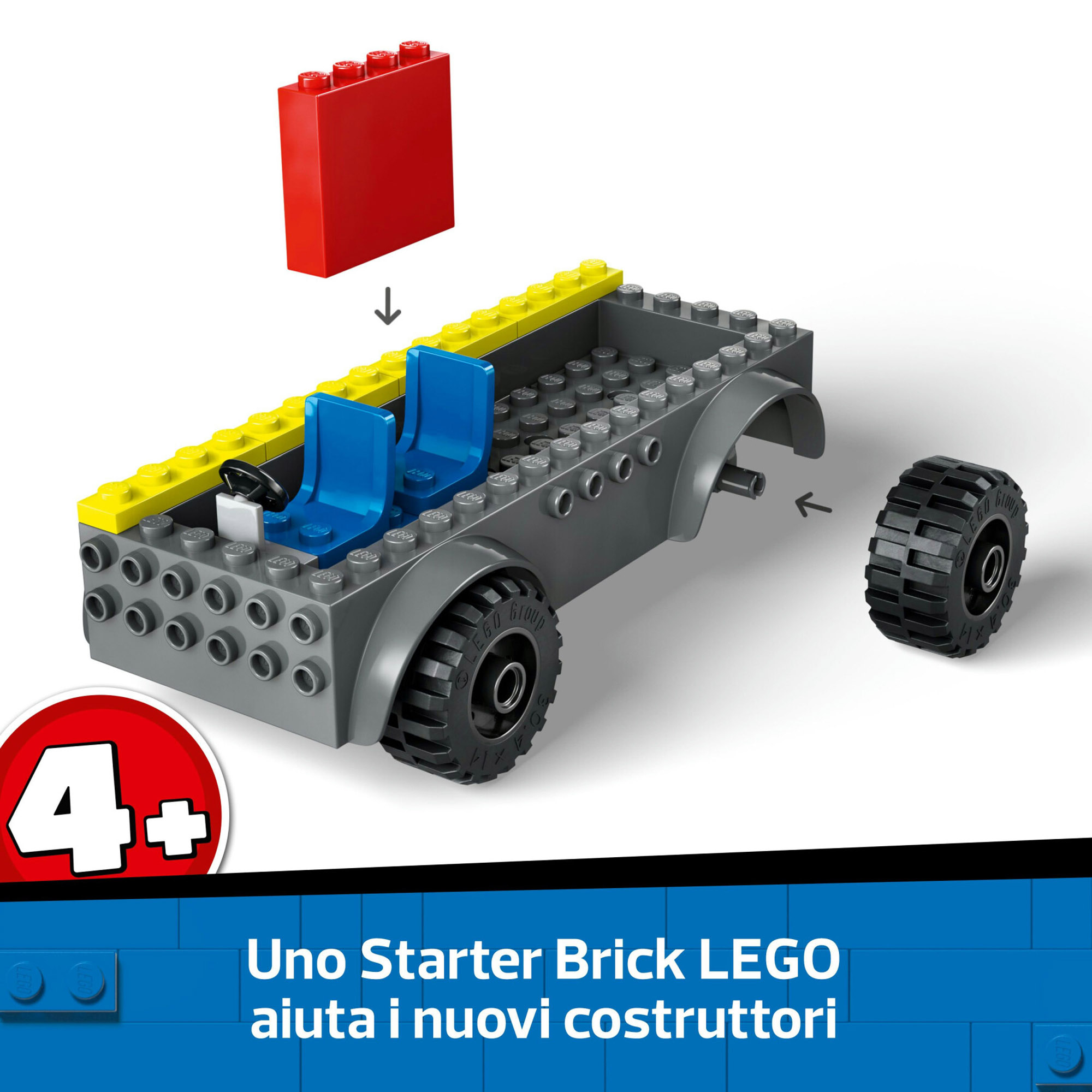 LEGO City 60463 Autopompa con Scala - LEGO