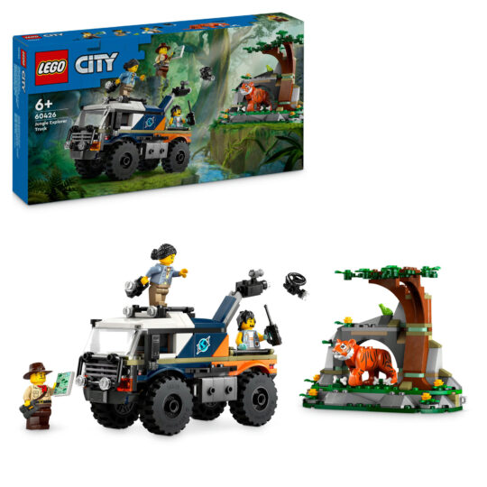 LEGO City 60426 Fuoristrada Dell’Esploratore Della Giungla - LEGO