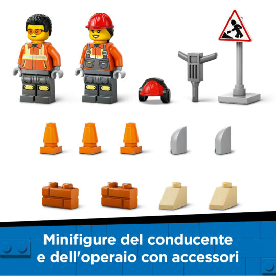 LEGO City 60450 Pala Gommata Gialla - LEGO