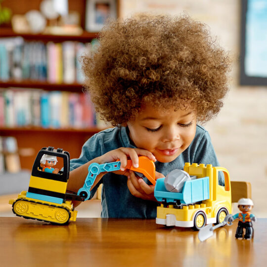 LEGO Duplo Town 10931 Camion e Scavatrice Cingolata - LEGO
