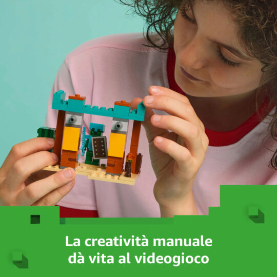 LEGO Minecraft 21267 Pattuglia Nel Deserto Della Bestia - LEGO, Minecraft