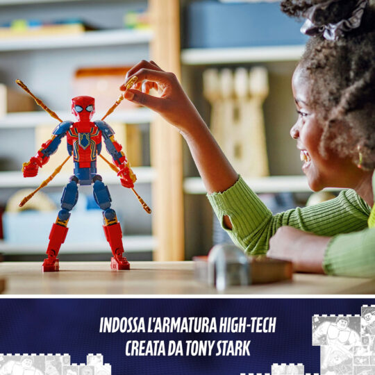 LEGO Marvel 76298 Personaggio Costruibile di Iron Spider-Man - LEGO, Marvel