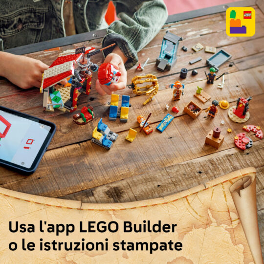 LEGO One Piece 75637 La Tenda Del Circo di Bagy Il Clown - One Piece, LEGO