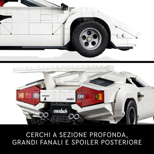 LEGO Icons 10337 Lamborghini Countach 5000 Quattrovalvole - LEGO