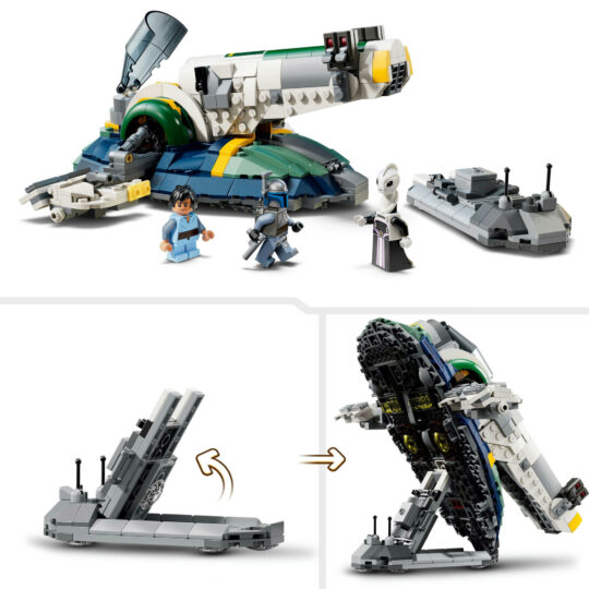 LEGO Star Wars 75433 Astronave Jango Fett con 3 Minifigure - LEGO, Star Wars