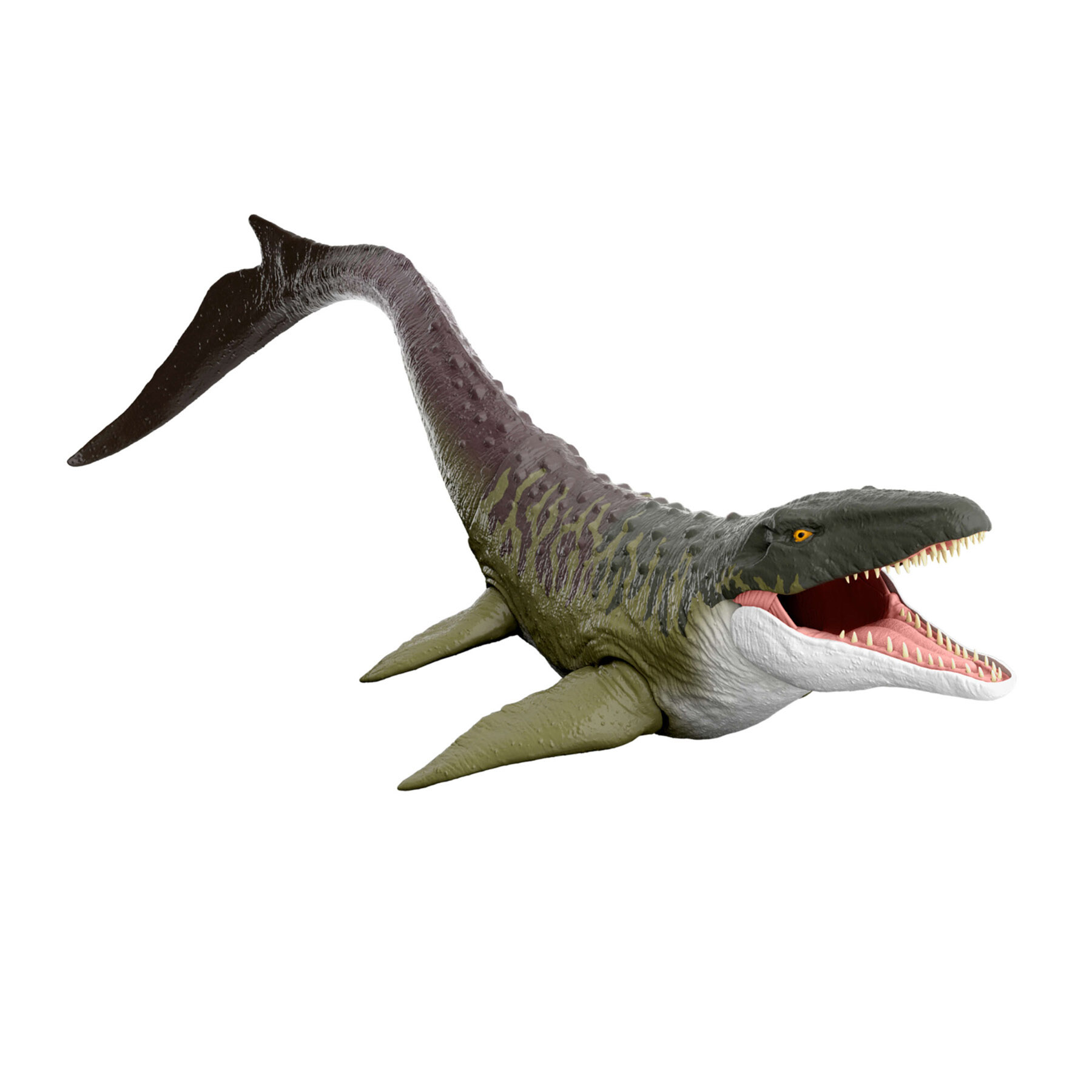 Jurassic World Mosasauro Super Colossale, Dinosauro Snodato con Attacco - Jurassic World