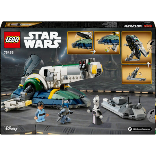 LEGO Star Wars 75433 Astronave Jango Fett con 3 Minifigure - LEGO, Star Wars