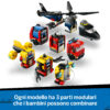 LEGO City 60462 3 in 1 Elicottero, Autopompa e Sottomarino - LEGO
