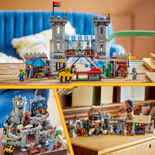LEGO Creator 31168 Castello Medievale 3 in 1 Trasformabile - LEGO