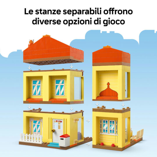 LEGO 11203 Bluey Casa con Giardino e 4 Minifigure - LEGO