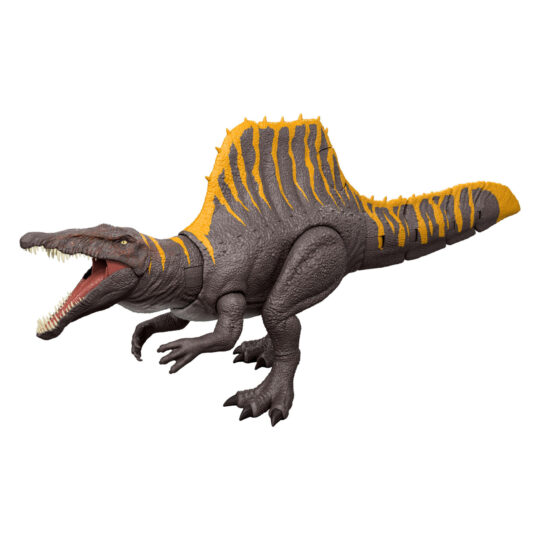 Jurassic World Spinosauro Coda Letale - Dinosauro con 2 Mosse d’Attacco – Mattel - Jurassic World