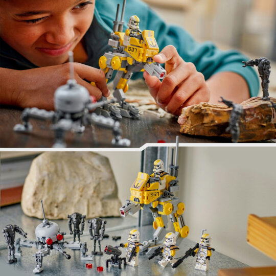 LEGO Star Wars 75431 Battle Pack 327° con 7 Personaggi e At-Rt - LEGO, Star Wars