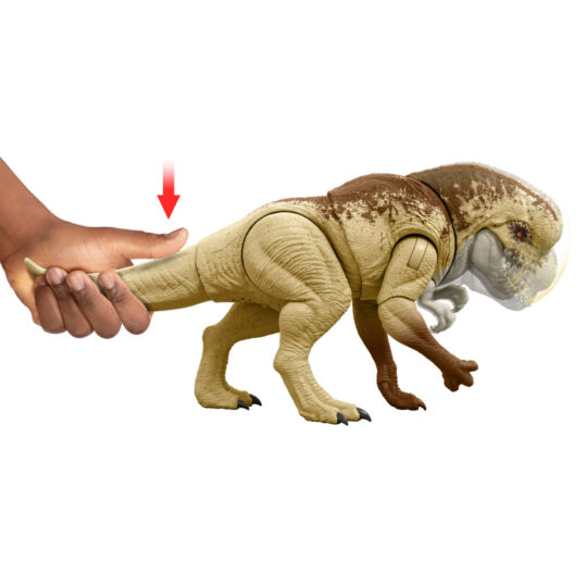 Jurassic World Distortus Rex, Dinosauro con Ruggito e Attacchi Fedele al Film, Mattel - Jurassic World