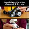 LEGO 43279 Wall-e e Eve, Set Modellismo Per Adulti - Disney, LEGO