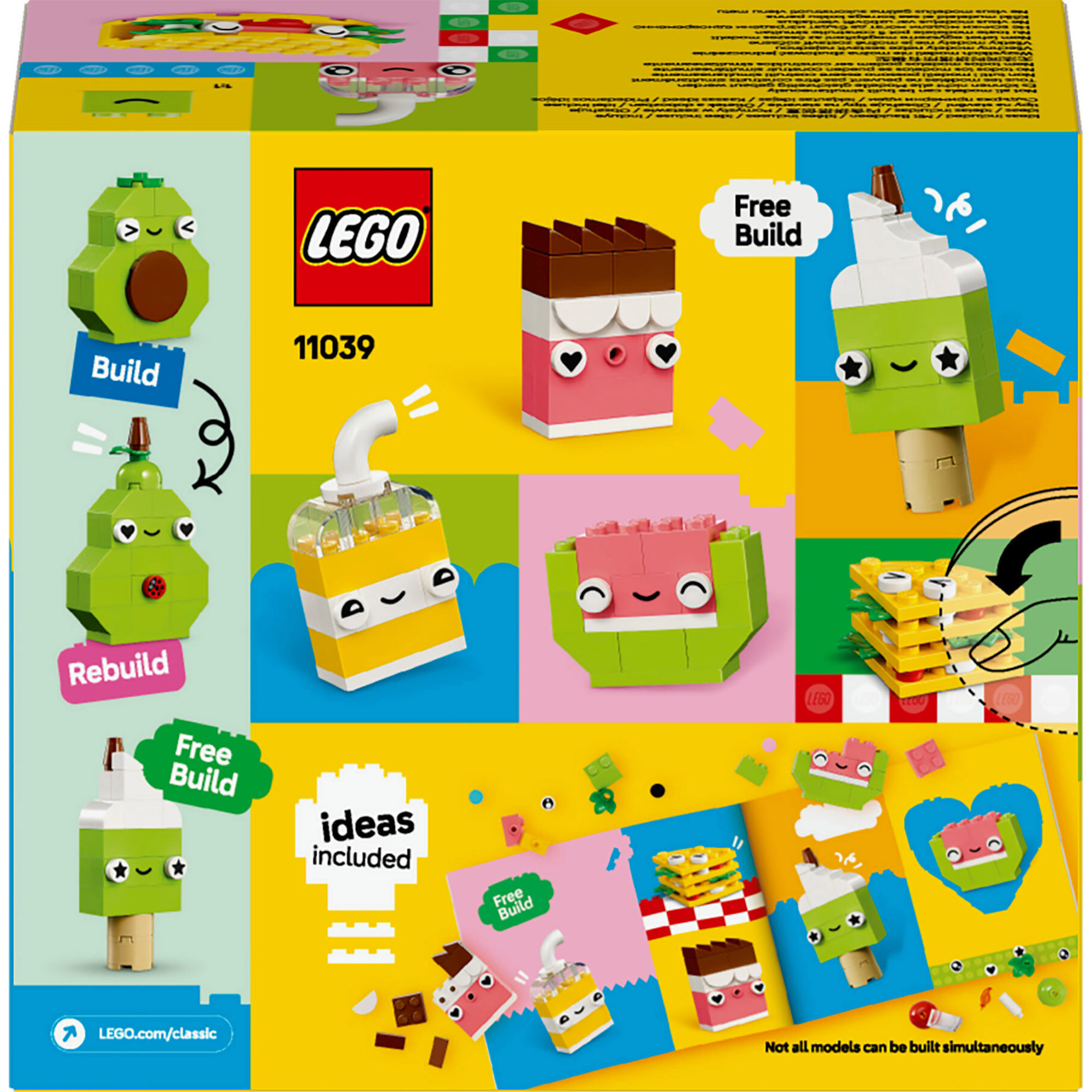 LEGO Classic 11039 Alimenti Creativi - LEGO