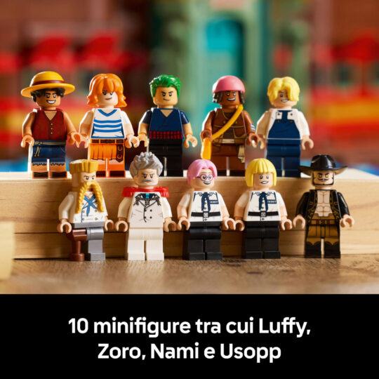 LEGO One Piece 75640 Baratie, Il Ristorante Galleggiante - One Piece, LEGO