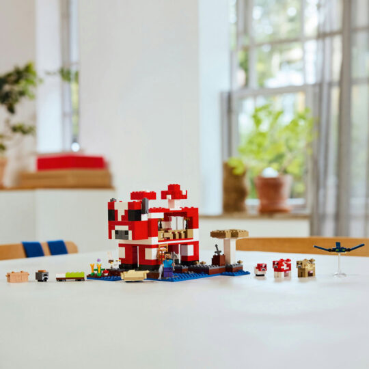 LEGO Minecraft 21270 La Casa Del Mooshroom - LEGO, Minecraft