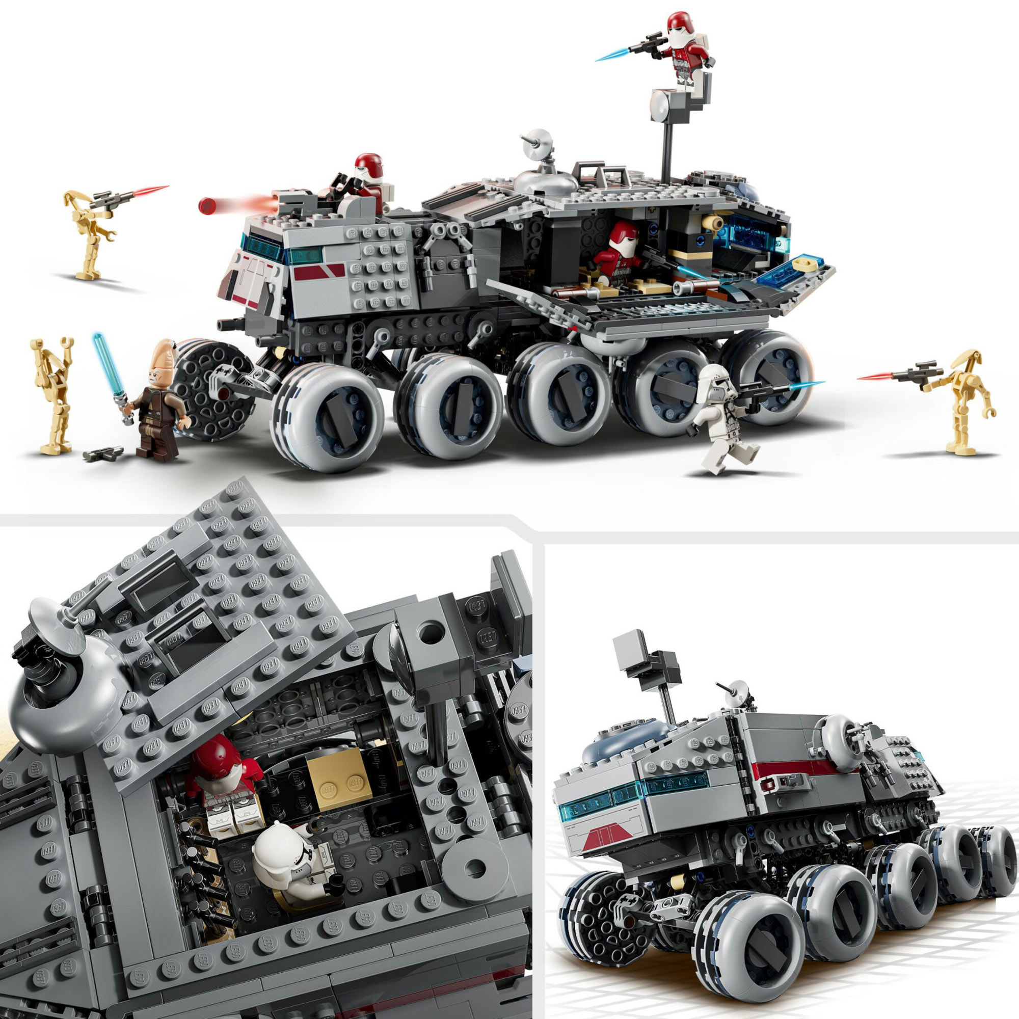 LEGO Star Wars 75413 Juggernaut con 8 Personaggi - LEGO, Star Wars