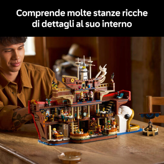 LEGO One Piece 75640 Baratie, Il Ristorante Galleggiante - One Piece, LEGO