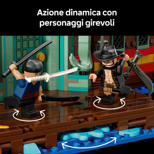 LEGO One Piece 75640 Baratie, Il Ristorante Galleggiante - One Piece, LEGO
