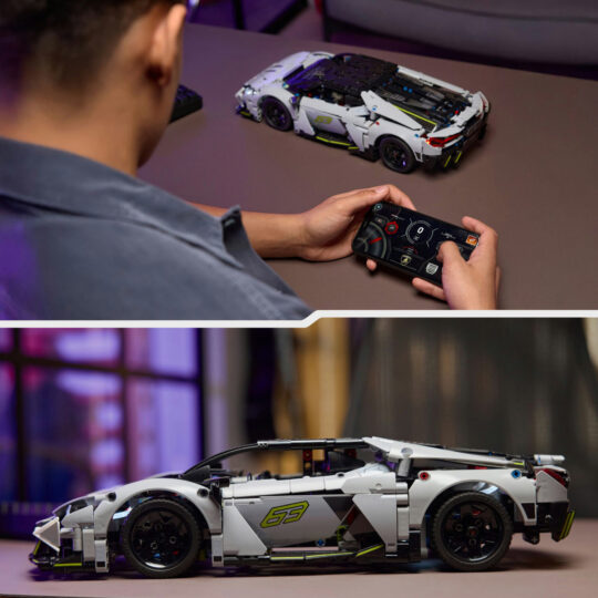 LEGO Technic 42214 Lamborghini Revuelto Rc con Luci e Batteria - LEGO
