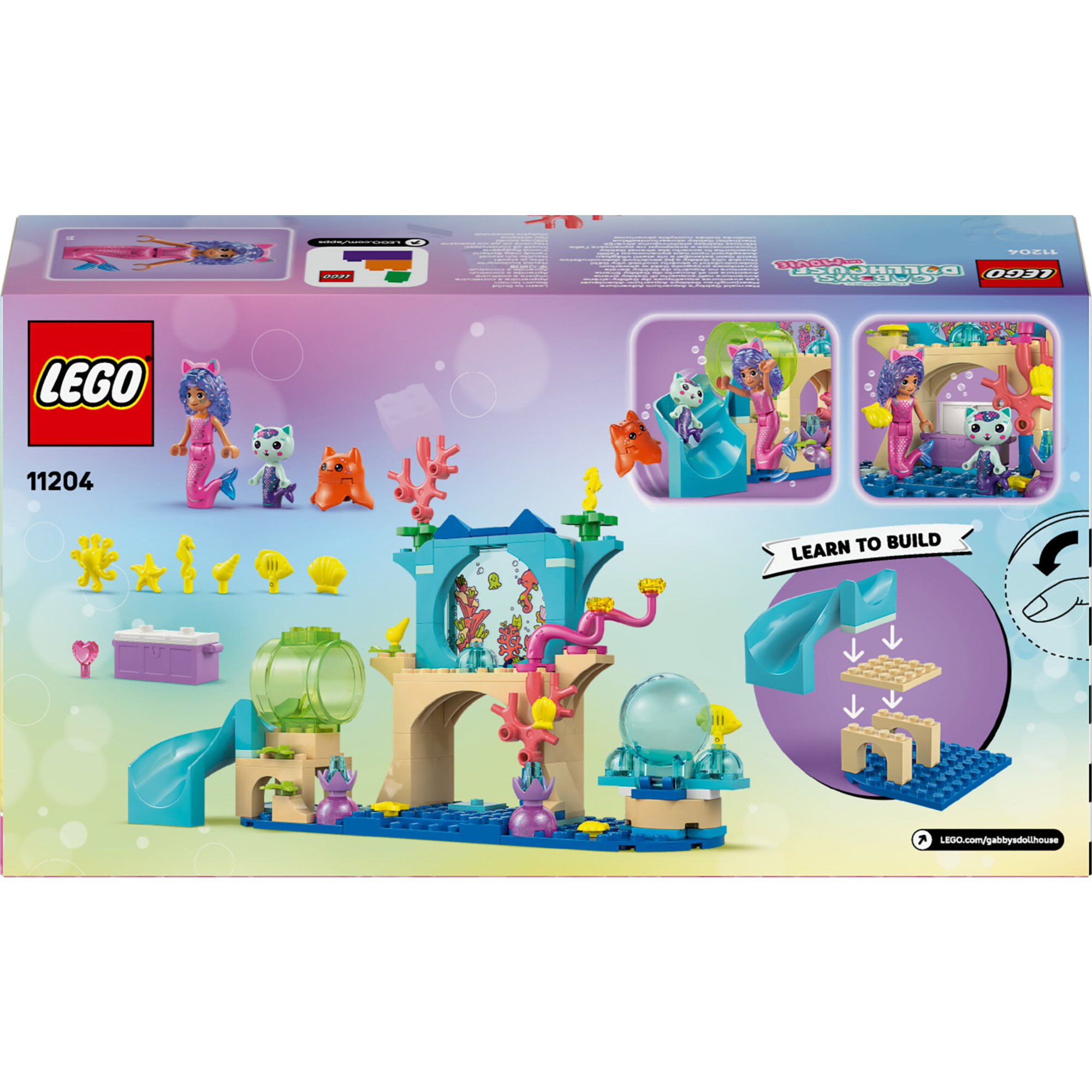 LEGO 11204 Gabby’s Dollhouse Avventura Acquario con Bambolina - Gabby’s Dollhouse, LEGO